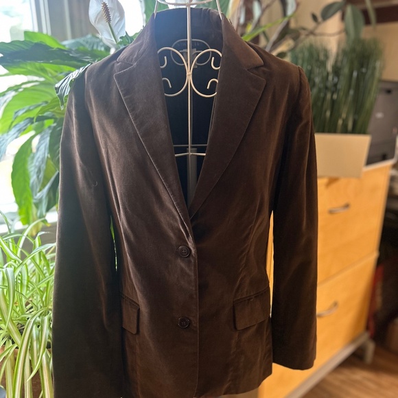 Symmetry vintage brown blazer - Picture 1 of 4